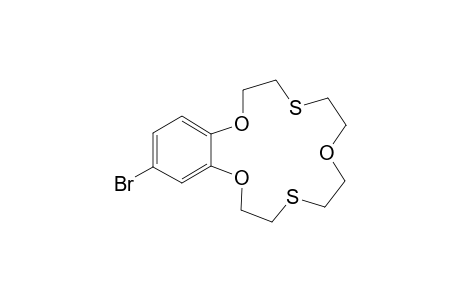 1,10-Dithia-4,7,13-trioxa-5,6-(4'-bromobenzo)cyclopentadec-5-ene