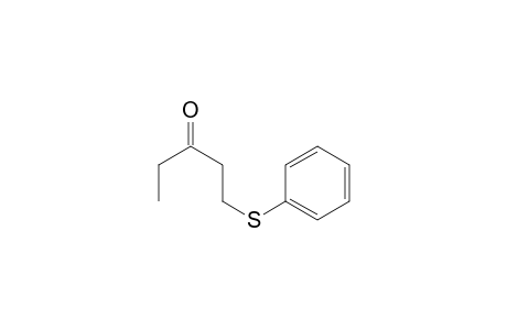 1-(Phenylthio)pentan-3-one