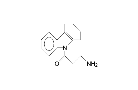 9-(3-Aminopropanoyl)-1,2,3,4-tetrahydrocarbazole