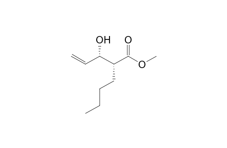 Methyl (2R*,3R*)-2-Butyl-3-hydroxy-4-pentenoate