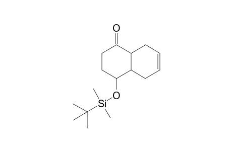 (4SR,4aRS,8aRS)-4-(tert-Butyldimethylsiloxy)-3,4,4a,5,8,8a-hexahydro-1(2H)-naphthalenone