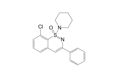 8-Chloro-3-phenyl-1-(piperidin-1-yl)benzo[e][1,2]thiazine 1-oxide