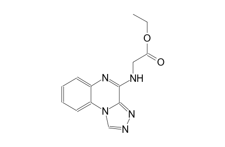 ([1,2,4]Triazolo[4,3-a]quinoxalin-4-ylamino)acetic acid, ethyl ester