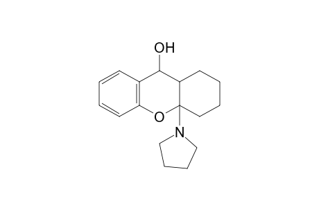 1,2,3,4,4a,9a-hexahydro-4a-(1-pyrrolidinyl)xanthen-9-ol