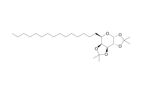 6-Deoxy-1,2 : 3,4-di-O-isopropylidene-6-C-tetradecyl-.alpha.-D-galactopyranose