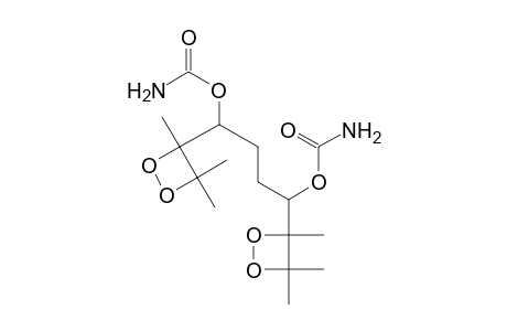 3,3'-[1,2-ethandiyl-bis(carbamoyloxymethylene)]bis(3,4,4-trimethyl-1,2-dioxethane)