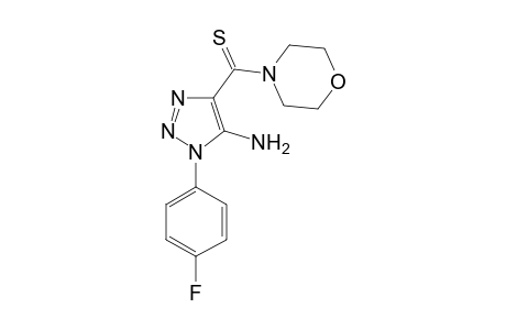 [5-Amino-1-(4-fluorophenyl)]-1H-1,2,3-triazol-4-yl](morpholin-1-yl)methanethione
