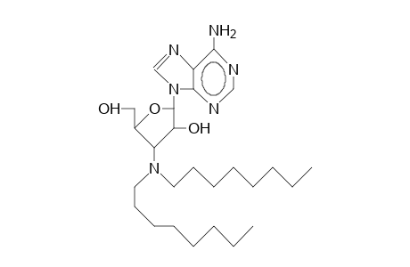 3'-Dioctylamino-3'-deoxy-adenosine