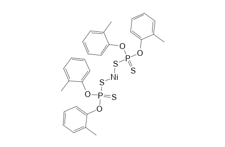 Nickel, bis[O,O-bis(2-methylphenyl) phosphorodithioato-S,S']-, (SP-4-1)-