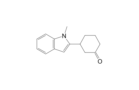 3-(1-Methyl-2-indolyl)-1-cyclohexanone