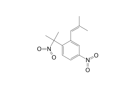 Benzene, 1-(1-methyl-1-nitroethyl)-2-(2-methyl-1-propenyl)-4-nitro-