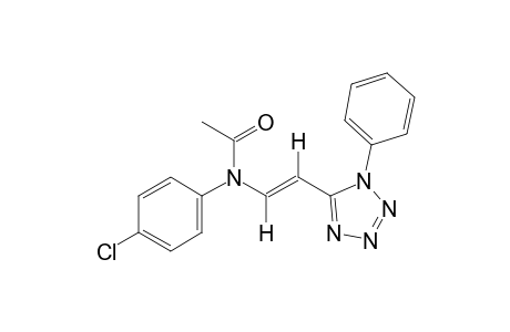 trans-4'-chloro-N-[2-(1-phenyl-1H-tetrazol-5-yl)vinyl]acetanilide