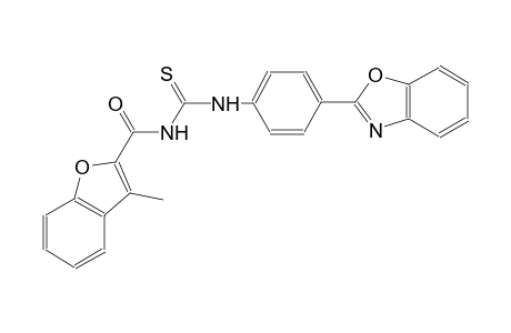 thiourea, N-[4-(2-benzoxazolyl)phenyl]-N'-[(3-methyl-2-benzofuranyl)carbonyl]-