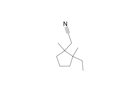 2-(2-ethyl-1,2-dimethylcyclopentyl)acetonitrile