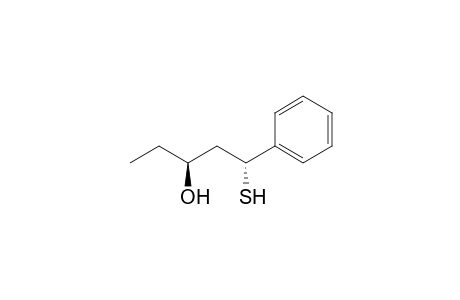 anti-(1R,3S)-1-Mercapto-1-phenyl-3-pentanol