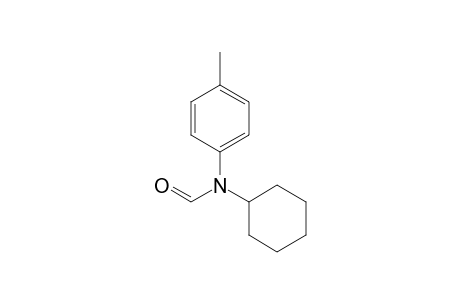 N-cyclohexyl-N-(4-methylphenyl)formamide