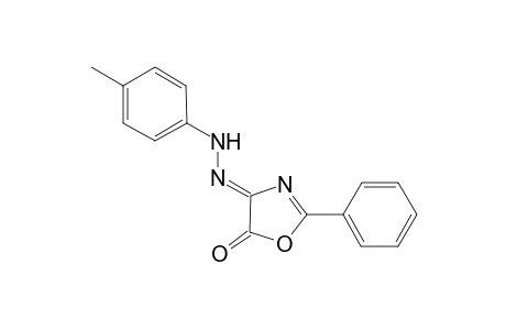 (4Z)-2-phenyl-4-(p-tolylhydrazono)-2-oxazolin-5-one