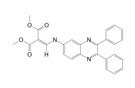 2-[[[2,3-di(phenyl)quinoxalin-6-yl]amino]methylene]malonic acid dimethyl ester