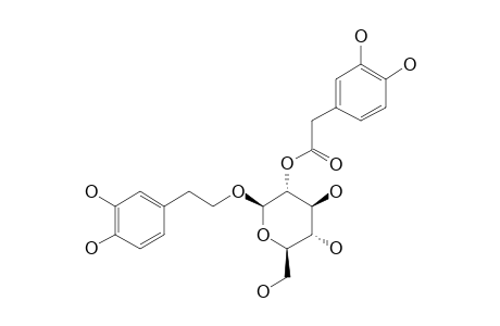 TERNSTROSIDE_A;2-(3,4-DIHYDROXYPHENYL)-ETHYL_2-O-(3,4-DIHYDROXYPHENYLETHANOYL)-BETA-D-GLUCOPYRANOSIDE