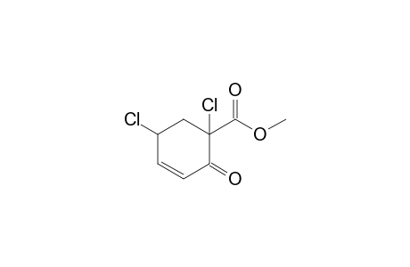 ()-Methyl 1,5-dichloro-2-oxocyclohex-3-ene-1-carboxylate