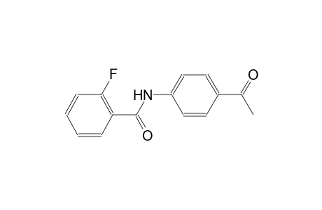benzamide, N-(4-acetylphenyl)-2-fluoro-