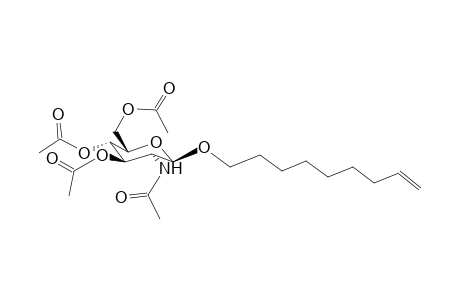 Non-8-enyl-3,4,6-tri-O-acetyl-2-acetylamino-2-deoxy-b-d-glucopyranoside