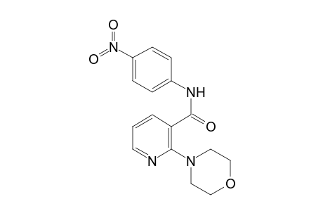 2-(4-morpholinyl)-N-(4-nitrophenyl)-3-pyridinecarboxamide