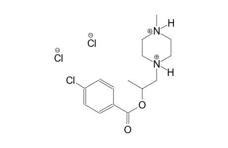 1-{2-[(4-chlorobenzoyl)oxy]propyl}-4-methylpiperazinediium dichloride