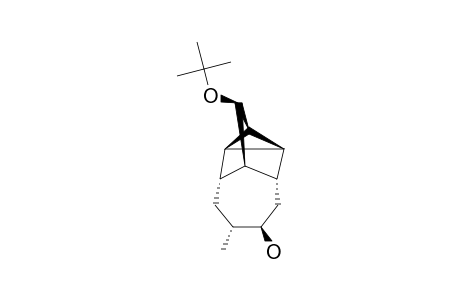 (1R*,2S*,3S*,4S*,5S*,6R*,7S*,9R*,10R*)-5-TERT.-BUTOXY-10-METHYL-TETRACYCLO-[5.4.0.0-(2,4).0-(3,7)]-UNDECAN-9-OL