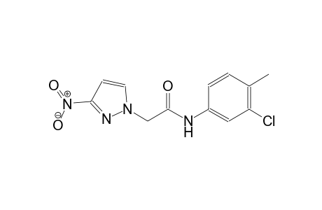 N-(3-chloro-4-methylphenyl)-2-(3-nitro-1H-pyrazol-1-yl)acetamide