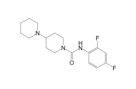 1-{[1,4'-bipiperidin]-1'-yl}-2-(2,4-difluorophenyl)ethan-1-one
