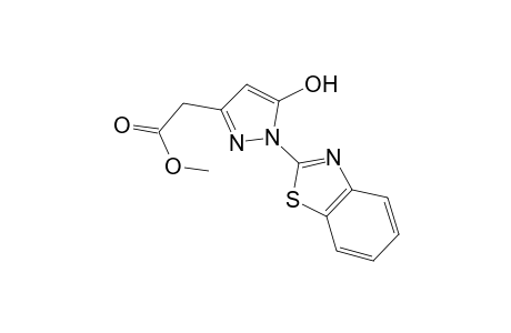 (1-Benzothiazol-2-yl-5-hydroxy-1H-pyrazol-3-yl)acetic acid, methyl ester