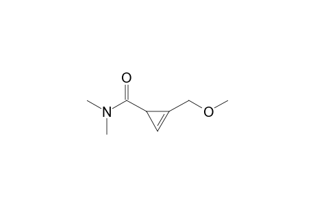 N,N-Dimethyl-2-(methoxymethyl)cycloprop-2-ene-1-carboxamide