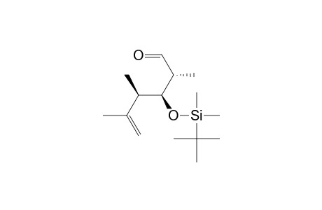 5-Hexenal, 3-[[(1,1-dimethylethyl)dimethylsilyl]oxy]-2,4,5-trimethyl-, [2R-(2R*,3S*,4R*)]-