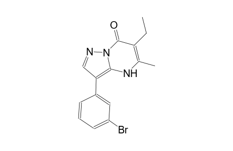 pyrazolo[1,5-a]pyrimidin-7(4H)-one, 3-(3-bromophenyl)-6-ethyl-5-methyl-