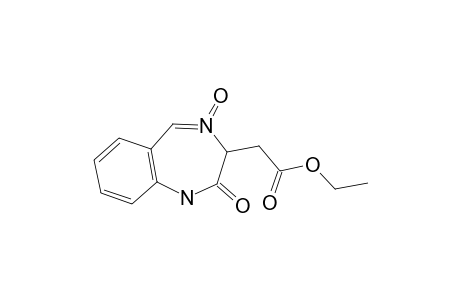 3-ETHOXYCARBONYLMETHYL-2,3-DIHYDRO-1H-1,4-BENZODIAZEPIN-2-ONE-N-OXIDE