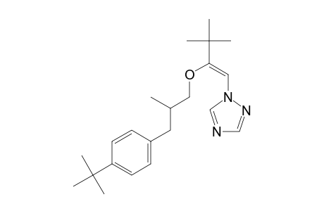 3,3-Dimethyl-2-[2-methyl-3-(4-tert-butyl-phenyl)-propoxy]-1,2,4-triazole-1-butene