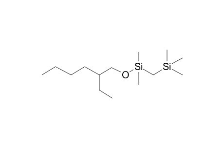 [(2-Ethylhexyl)oxy](dimethyl)[(trimethylsilyl)methyl]silane