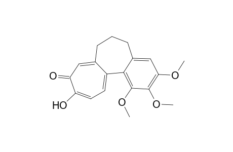 10-Hydroxy-1,2,3-trimethoxy-6,7-dihydrobenzo[a]heptalen-9(5H)-one