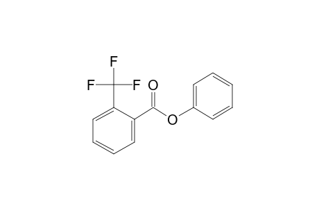 2-Trifluoromethylbenzoic acid, phenyl ester