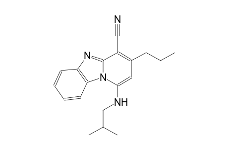 1-(isobutylamino)-3-propylpyrido[1,2-a]benzimidazole-4-carbonitrile