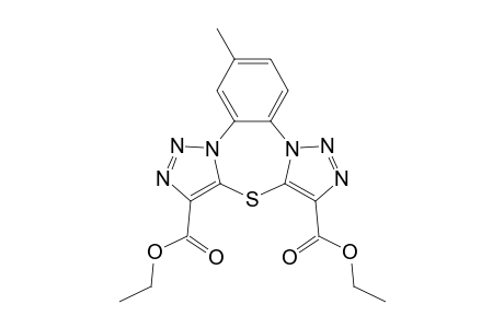 2-Methyl-8,10-bis(ethoxycarbonyl)di[1,2,3]triazolo[1,5-a:5',1'-d][3,1,5]benzothiadiazepine