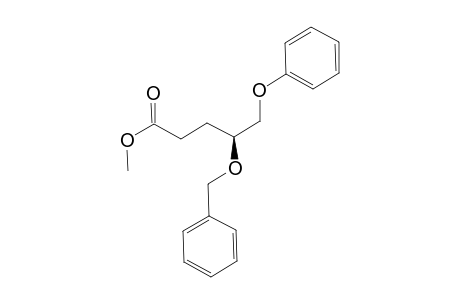 4-Benzoxy-5-phenoxy-valeric acid methyl ester