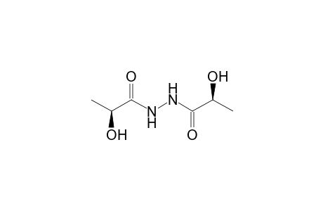 (2S)-2-hydroxy-N'-[(2S)-2-hydroxy-1-oxopropyl]propanehydrazide
