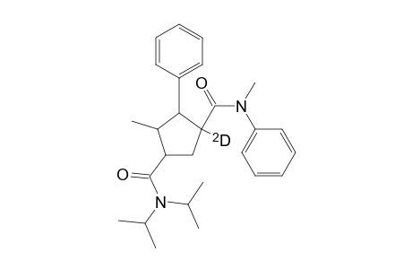 N,N-diisopropyl-N',2-dimethyl-N',3-diphenyl-1,4-cyclopentanedicarboxamide-4-D