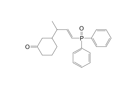 3-[1'-methyl-3'-(diphenylphosphinoyl)prop-2'-enyl]cyclohexanone