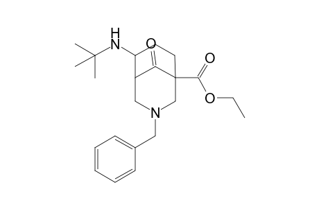 Ethyl 3-benzyl-6-tert-butylamino-9-oxo-3-azabicyclo[3.3.1]nonan-1-carboxylate