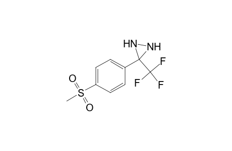 3-(Trifluoromethyl)-3-(4-(methylsulfonyl)phenyl)diaziridine