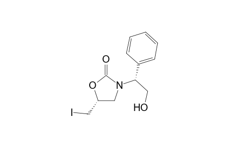 (1'R,5R)-N-[2'-Hydroxy-1'-phenyl)ethyl]-5-iodomethyl-1,3-oxazolidin-2-one