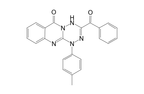1-(4'-Methylphenyl)-3-benzoyl-6H-[1,2,4,5]tetrazino[3,2-b]quinazolin-6-one